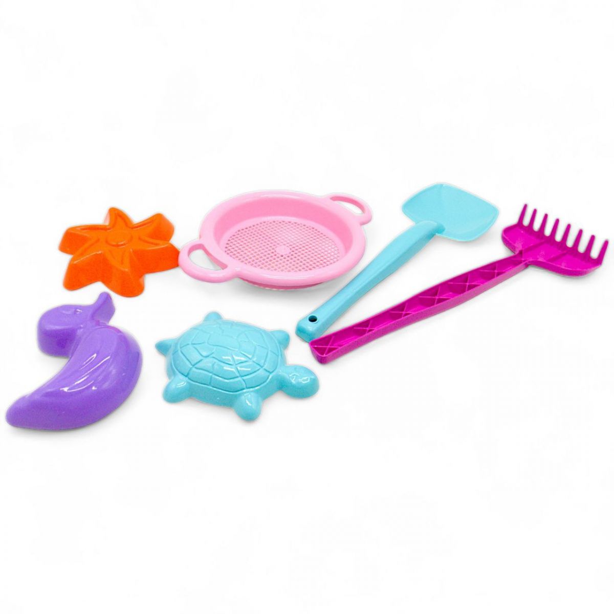 Пісочний набір, рожевий  фото 1