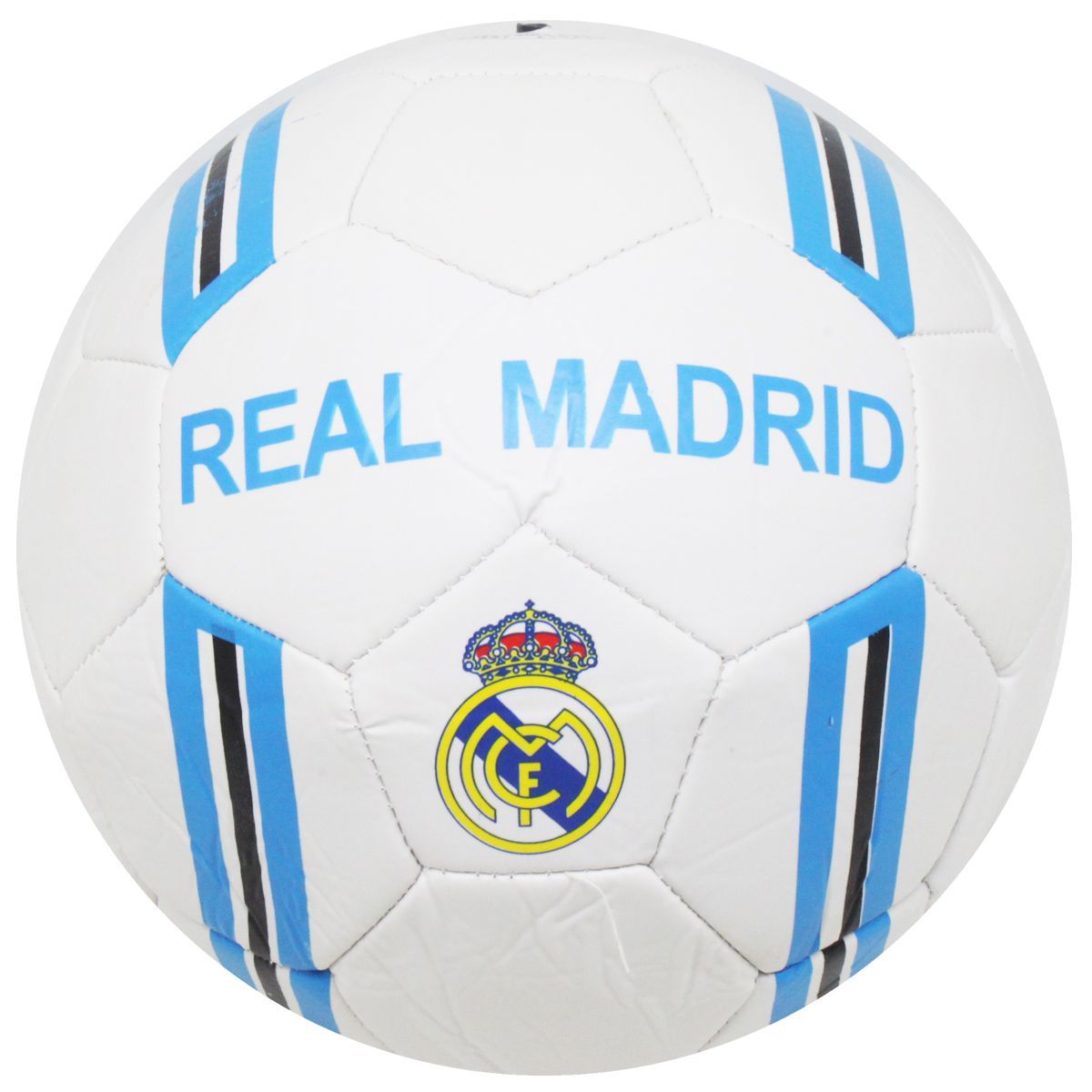 Уценка.  Мяч футбольный "Реал Мадрид" размер №5 Деформированный, не надувается
