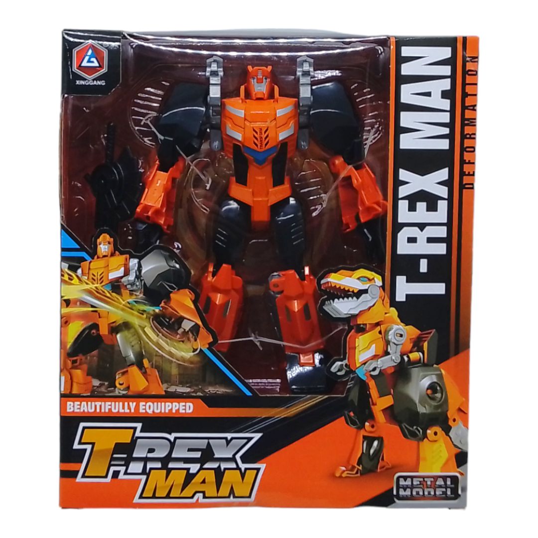 Трансформер пластиковий "T-Rex Man"