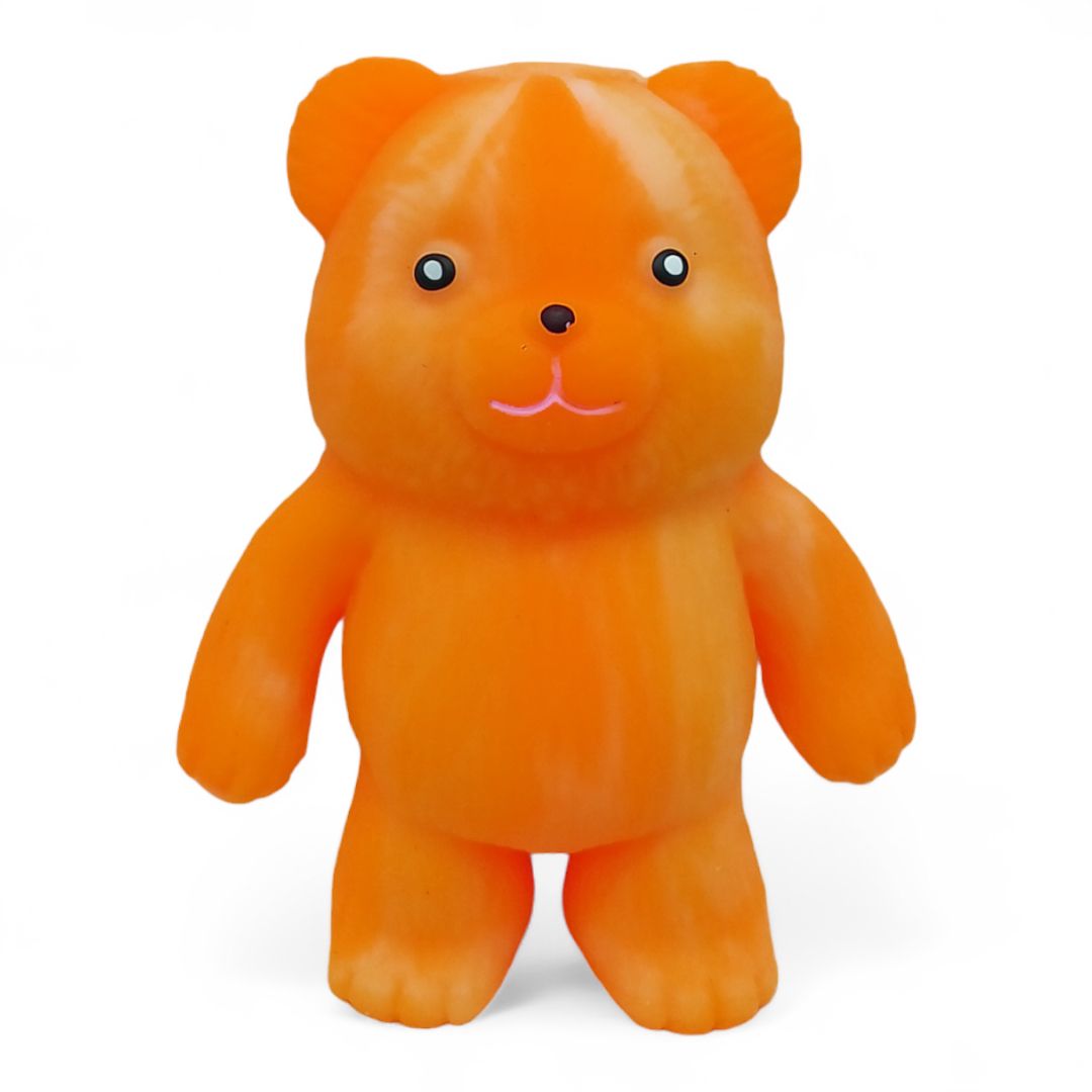 Іграшка-антистрес "Ведмедик" (помаранчевий)