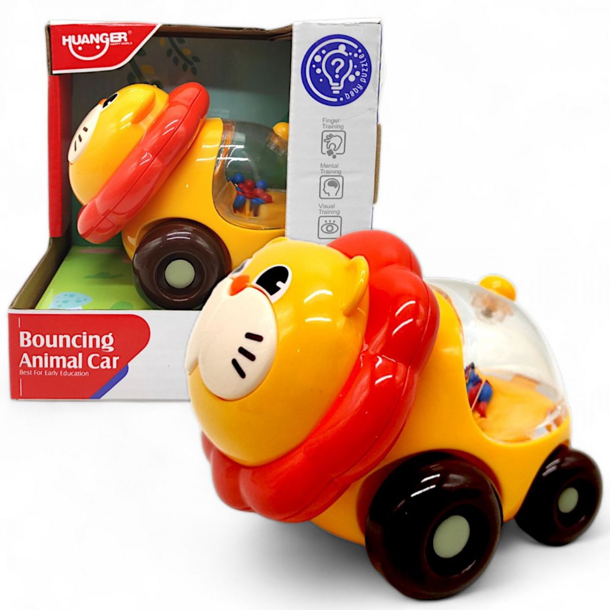 Машинка для малюків "Тваринки: Левеня"