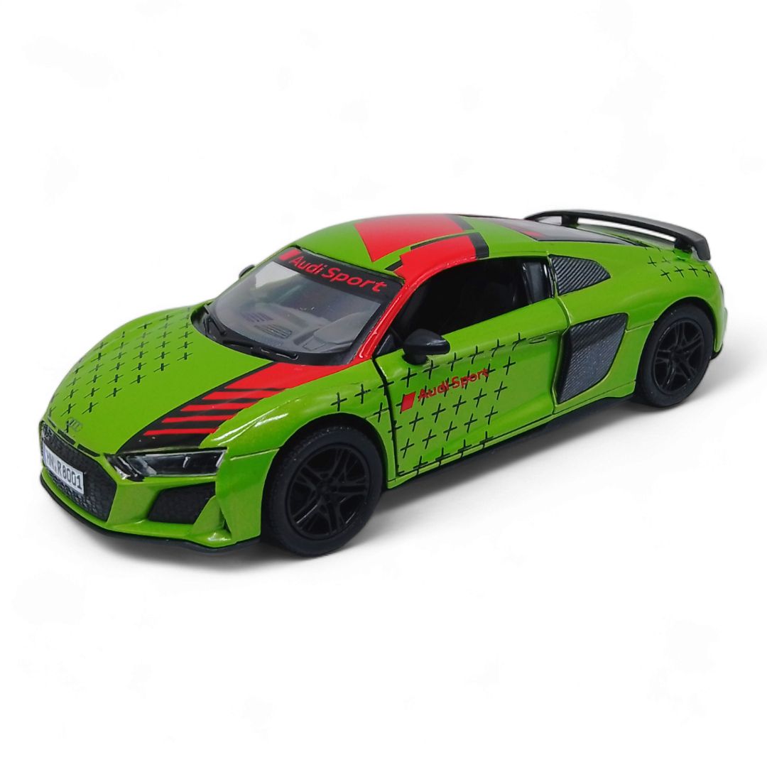 Машинка Kinsmart "Audi R8 Coupe 5", зелена