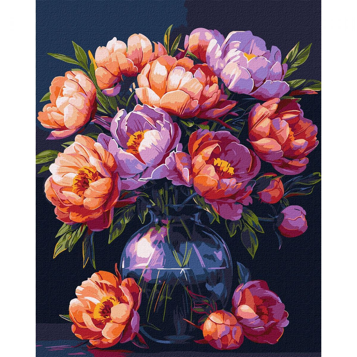 Картина за номерами "Розкіш квітів" 40х50 см