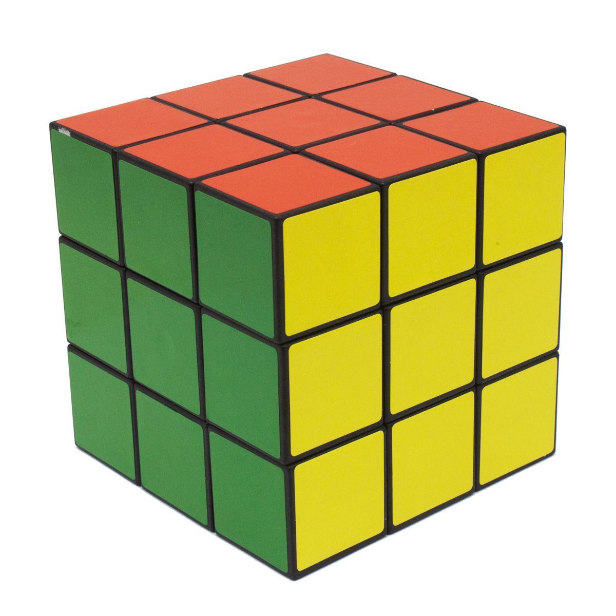 Уценка.  Кубик Рубика "Мега Куб IQ", 3 x 3; 7,5 см заклинивает