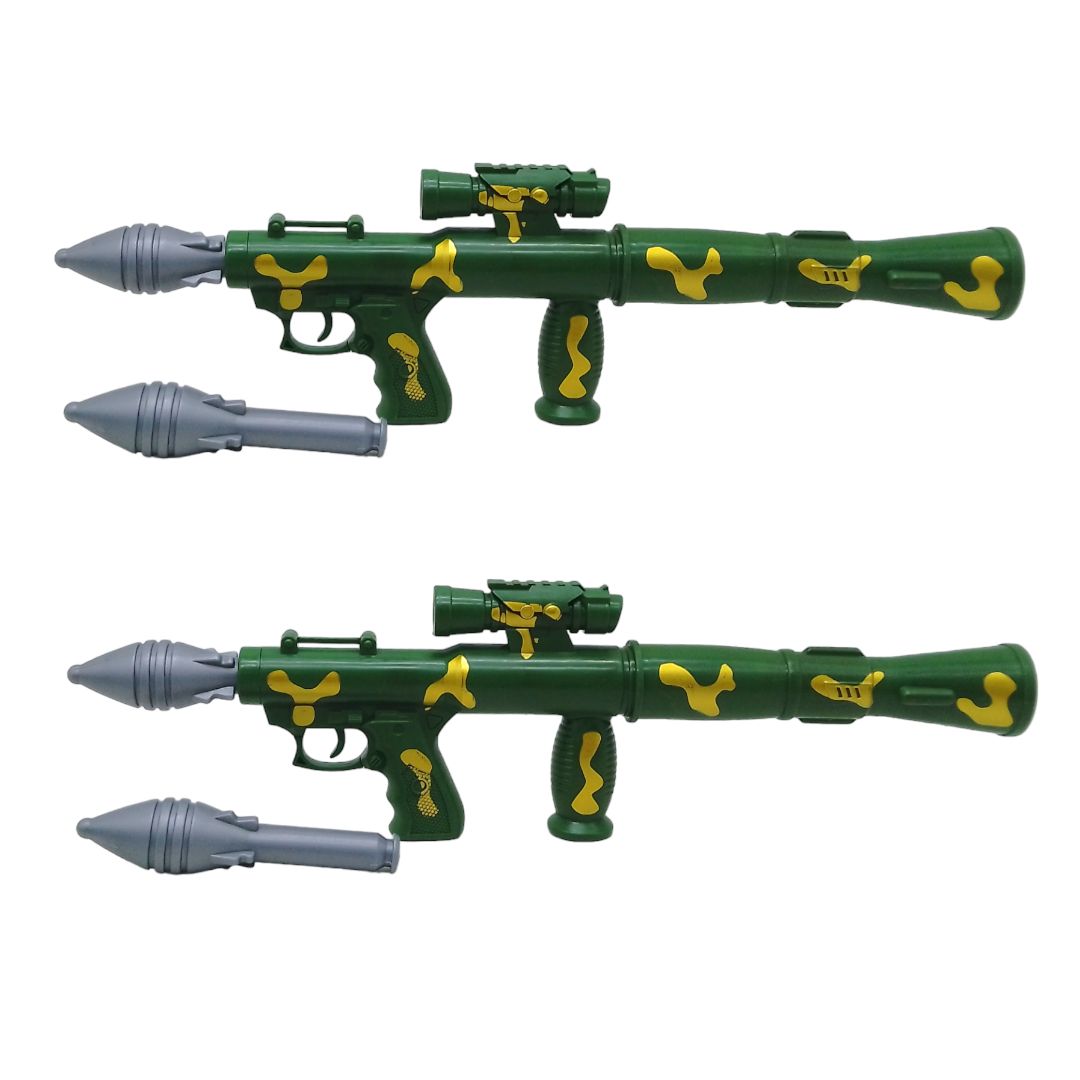 Іграшка "Гранатомет", 2 штуки, 5 ракет