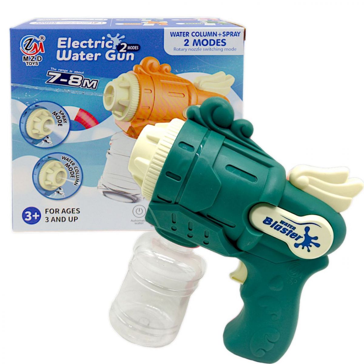 Водний пістолет "Electric Water Gun", зелений