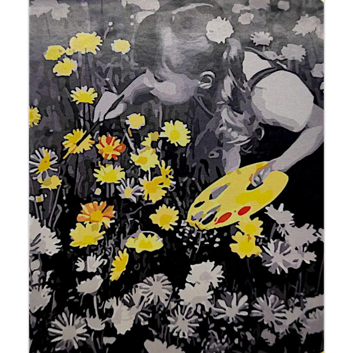 Картина по номерах "Палітра квітів" 40х50 см
