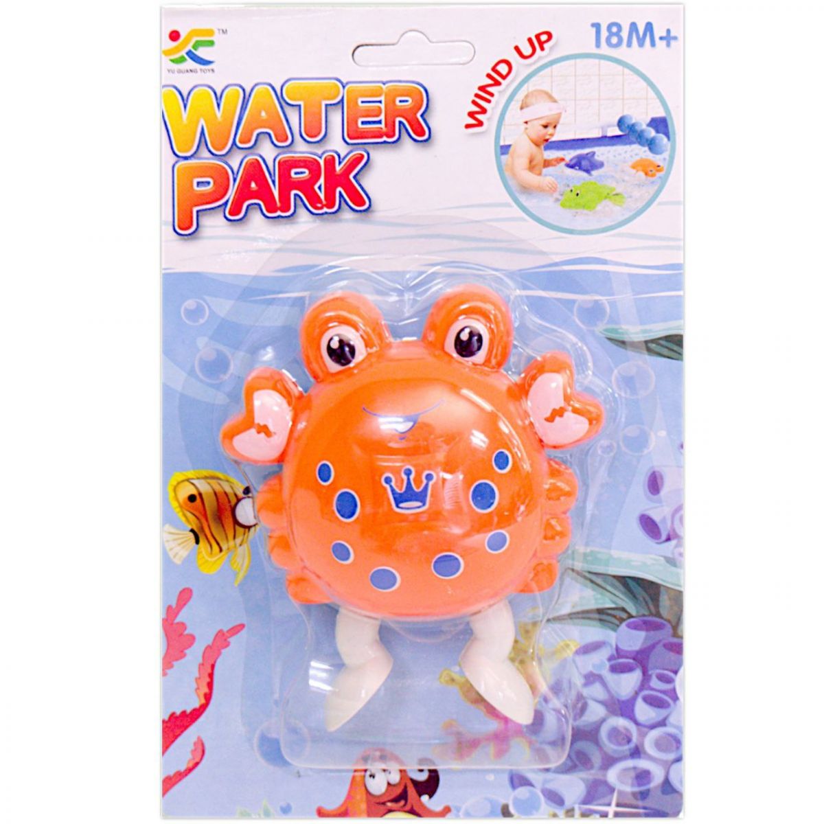 Заводная игрушка для воды "Water Park: Крабик"