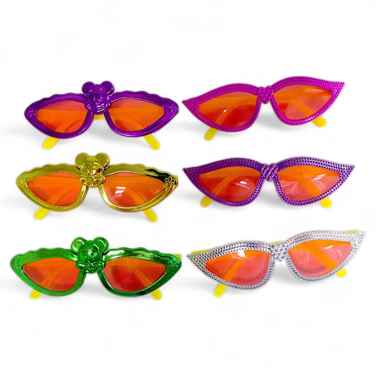 Детские солнцезащитные очки (микс видов), 12 штук