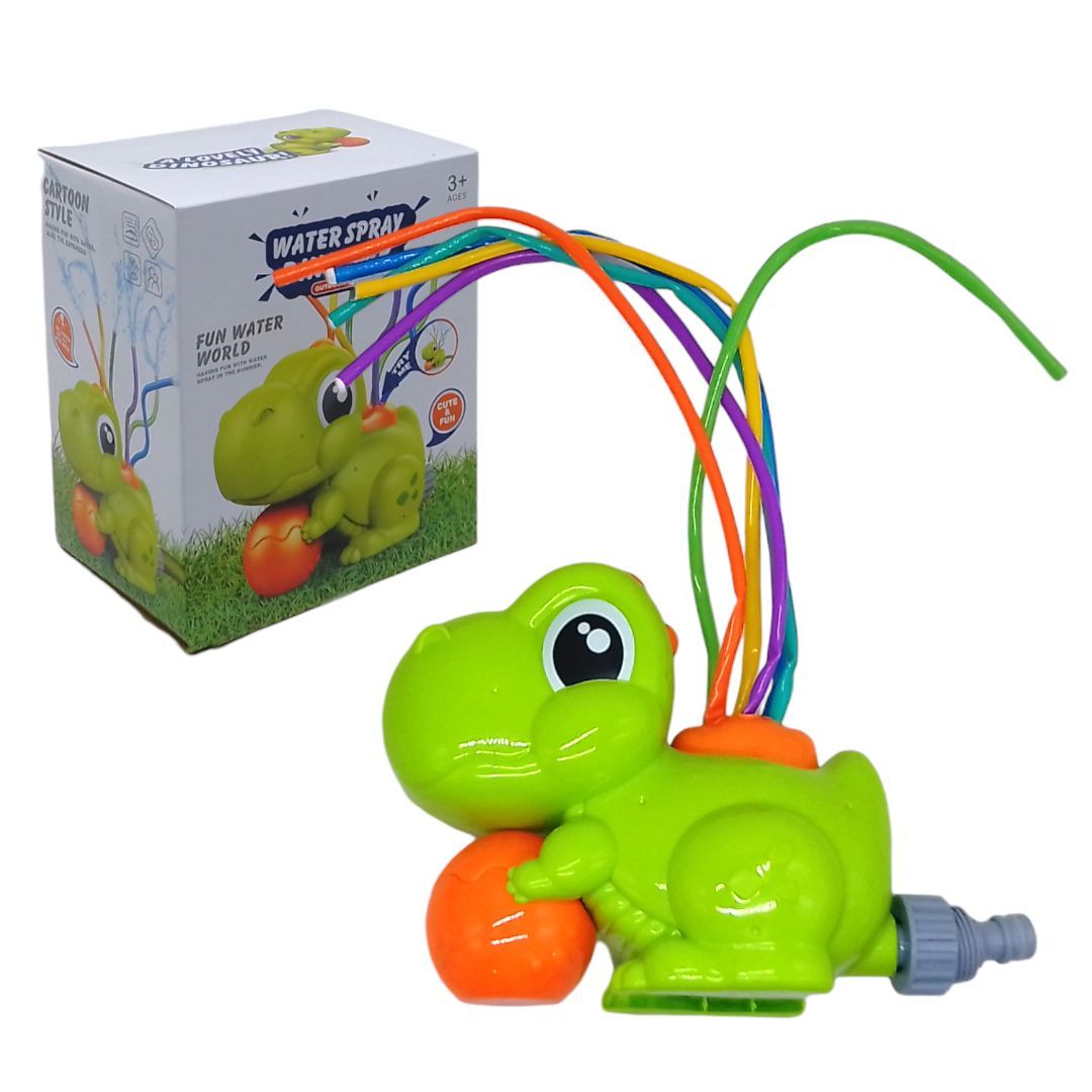 Уценка.  Игрушка-фонтан, пластиковая "Динозаврик" - Повреждена упаковка
