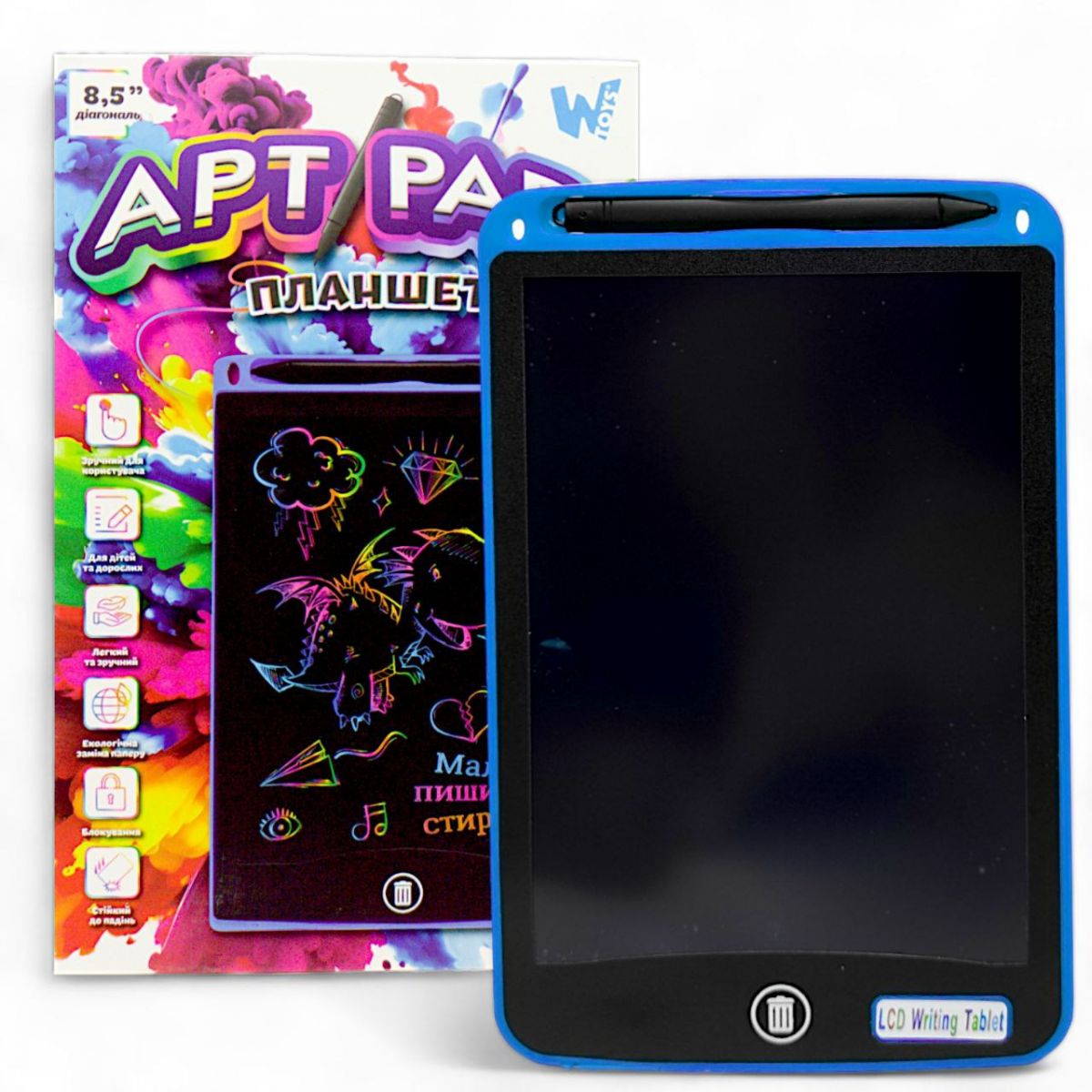 Планшет для малювання "LCD Tablet" (8,5"), синій