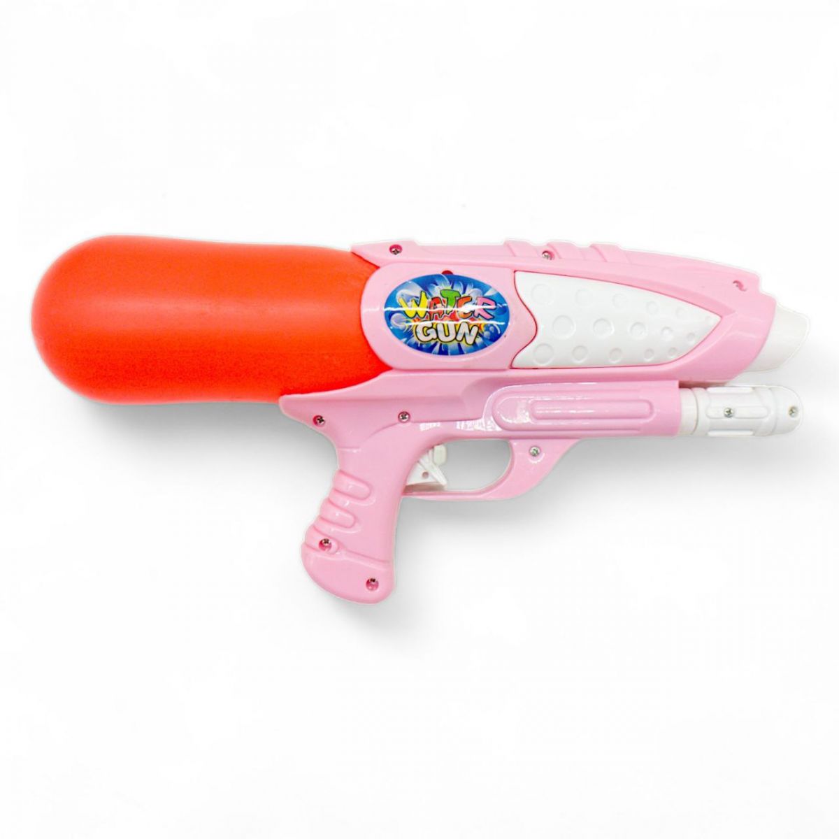 Водный пистолет с накачкой (32 см. ), розовый