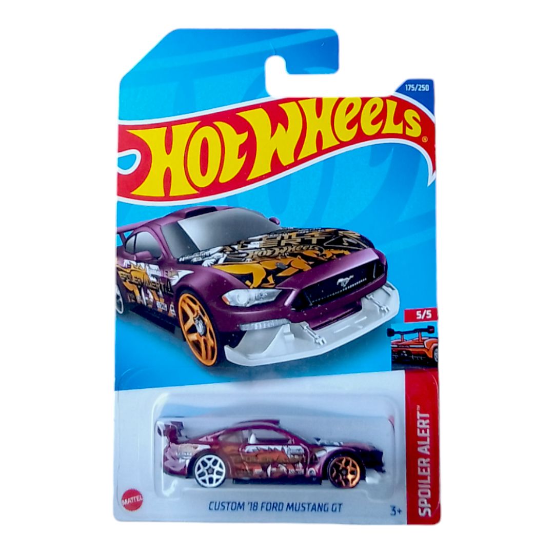 Машинка "Hot wheels: Custom 18 ford mustang GT