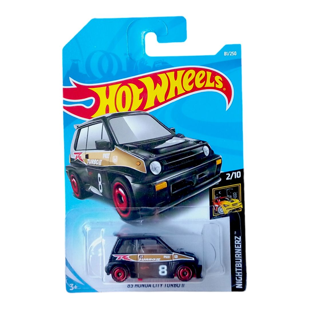 Машинка металева Hot wheels Honda city turbo ll