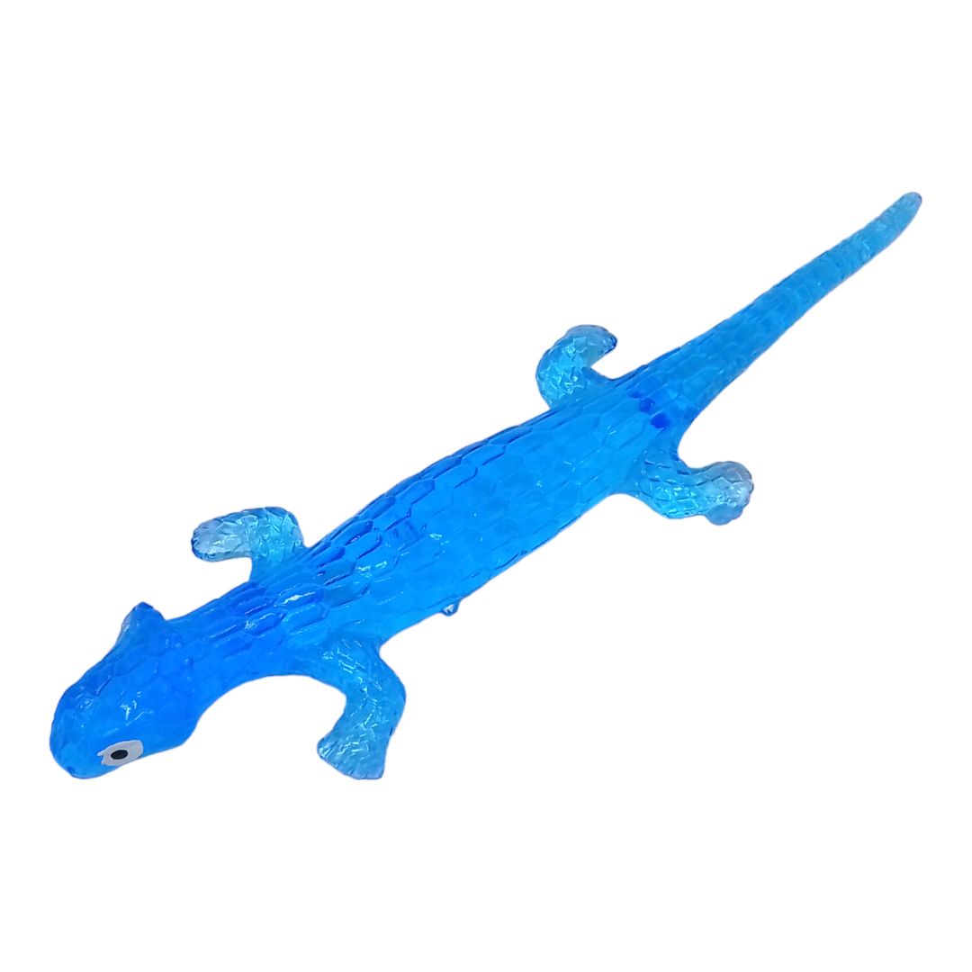 Ящірка-липучка (лизун), 19 см, синій