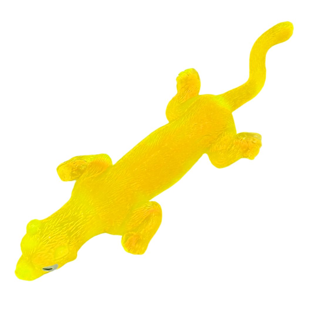 Пума-липучка (лизун), 18 см, желтый