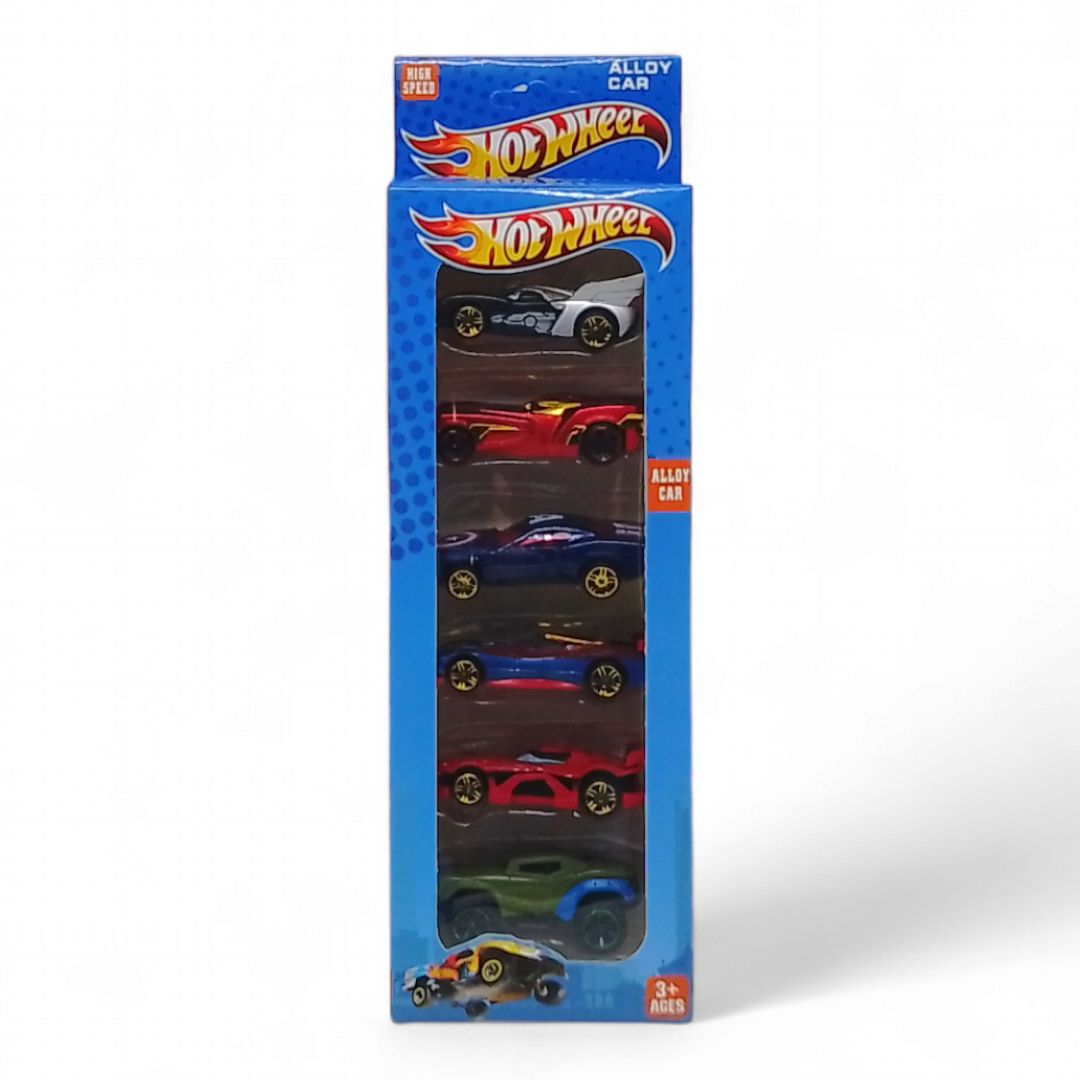 Набор металлических машинок "Hot Wheel", 6 штук