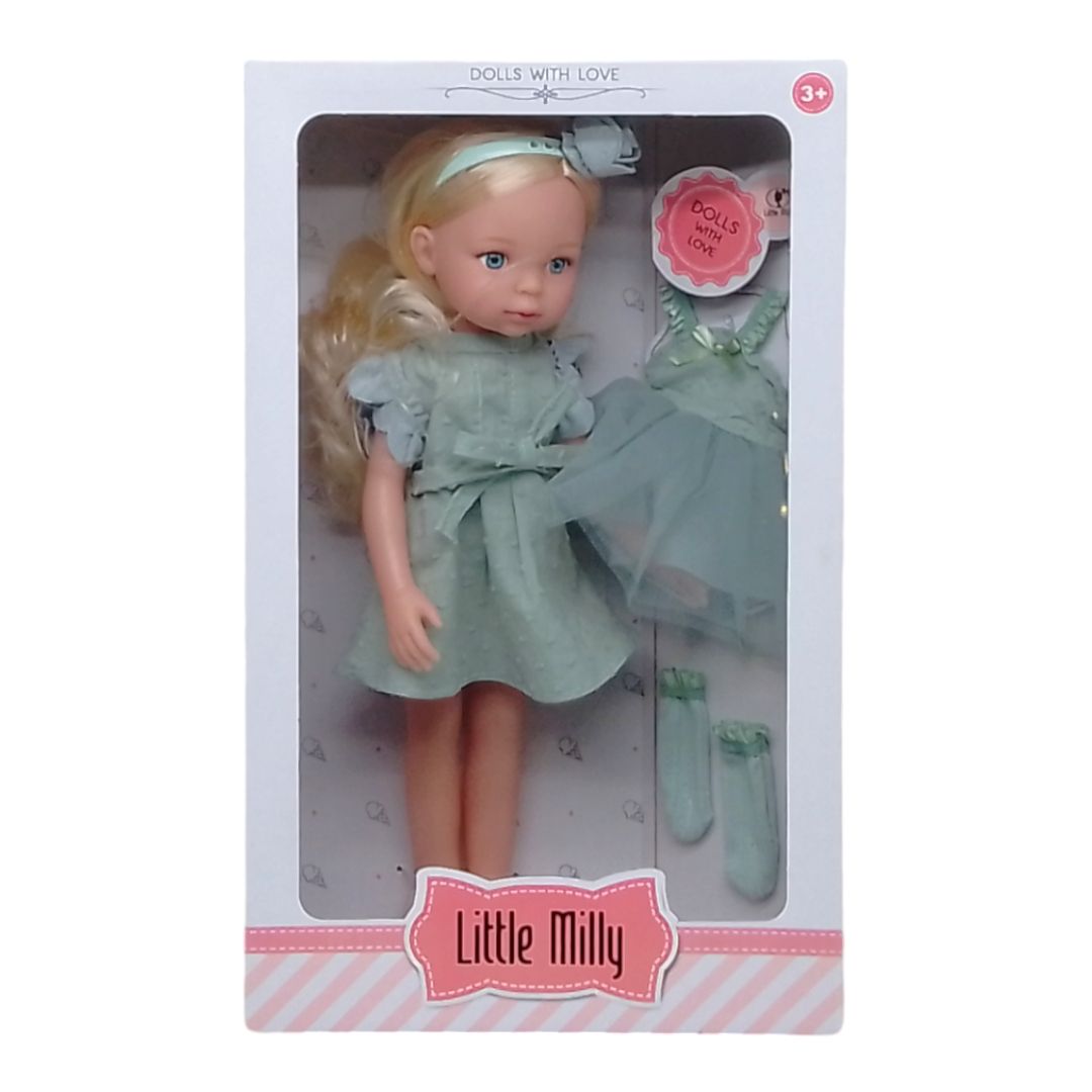 Лялька "Little Milly", 2 вбрання, 33 см