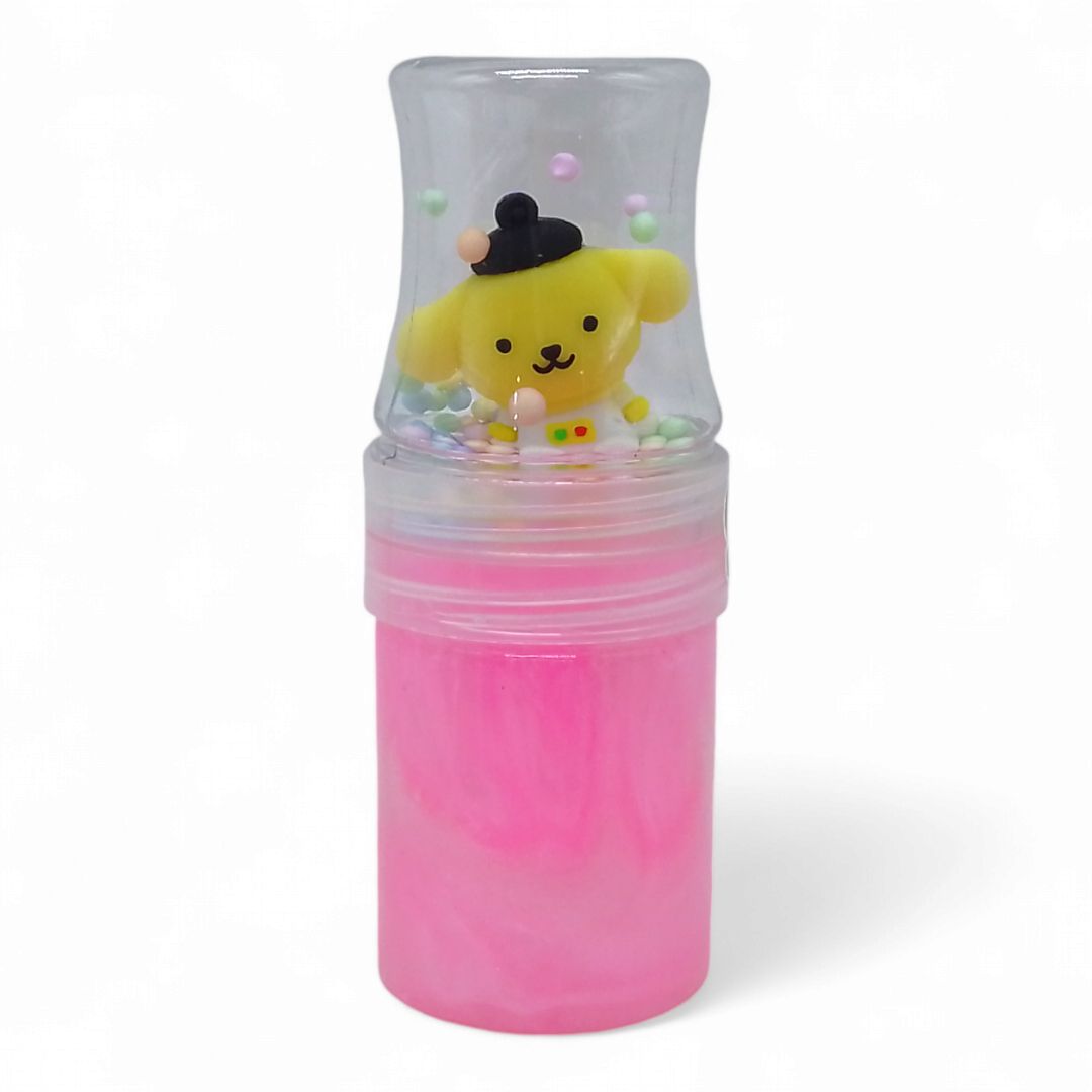 Слайм с фигуркой аниме "Sanrio.  Pompompurin"