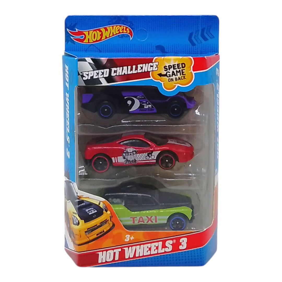 Набір металевих машинок "Hot Wheels", 3 штуки,  Вид 2