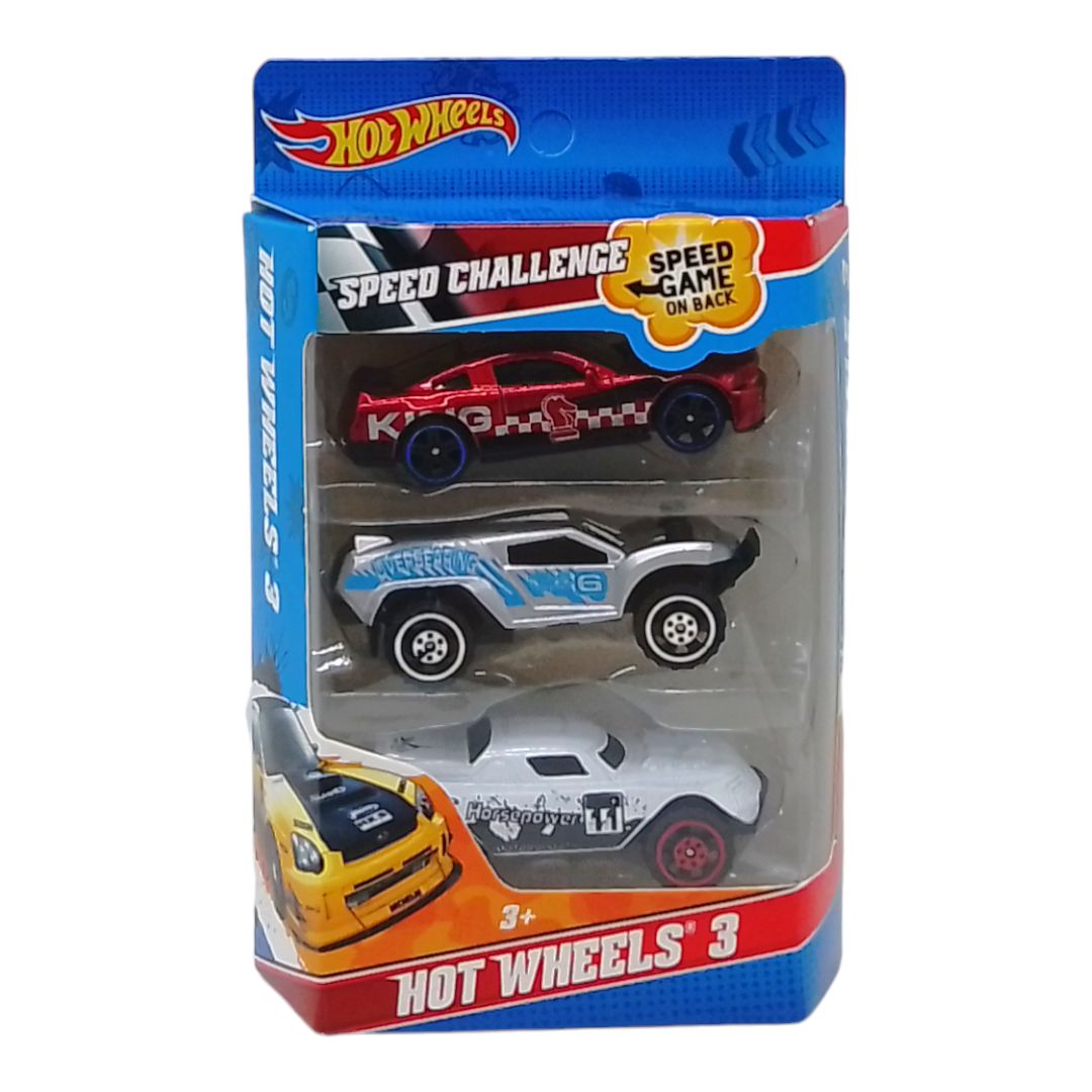 Набор металлических машинок "Hot Wheels", 3 штуки, Вид 3