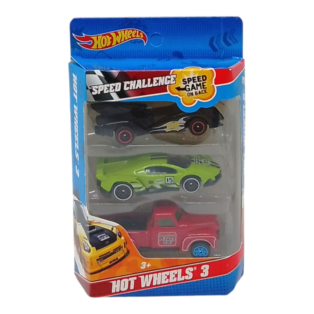 Набор металлических машинок "Hot Wheels", 3 штуки, Вид 4