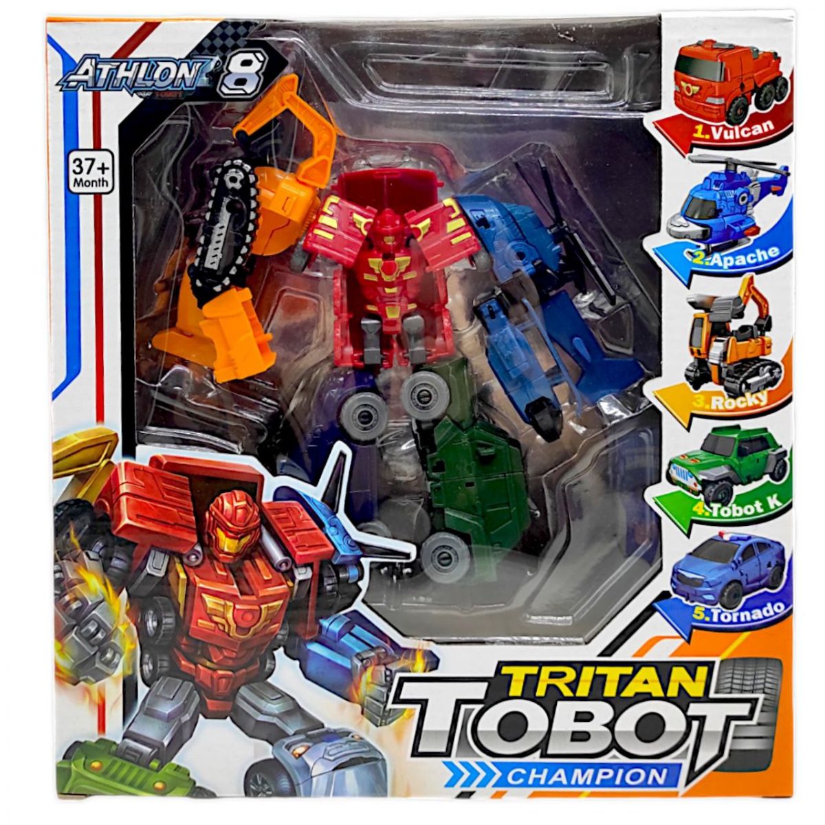 Трансформер "Tritan Tobot.  Champion" (18 см)