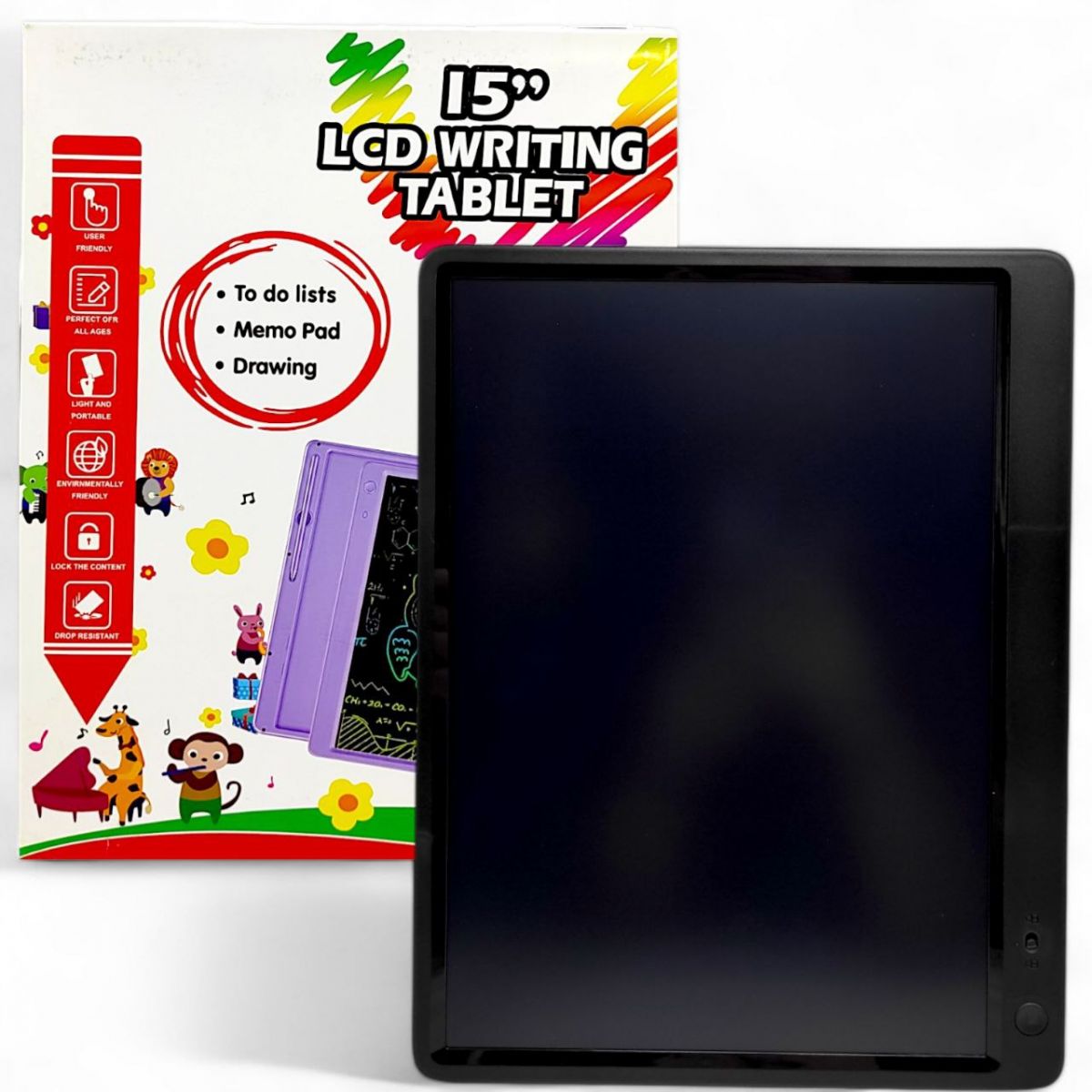 Планшет для рисования "Writing Tablet" (15"), черный