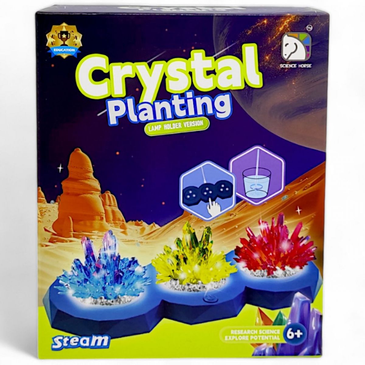 Набір для вирощування кристалів "Crystal Planting"