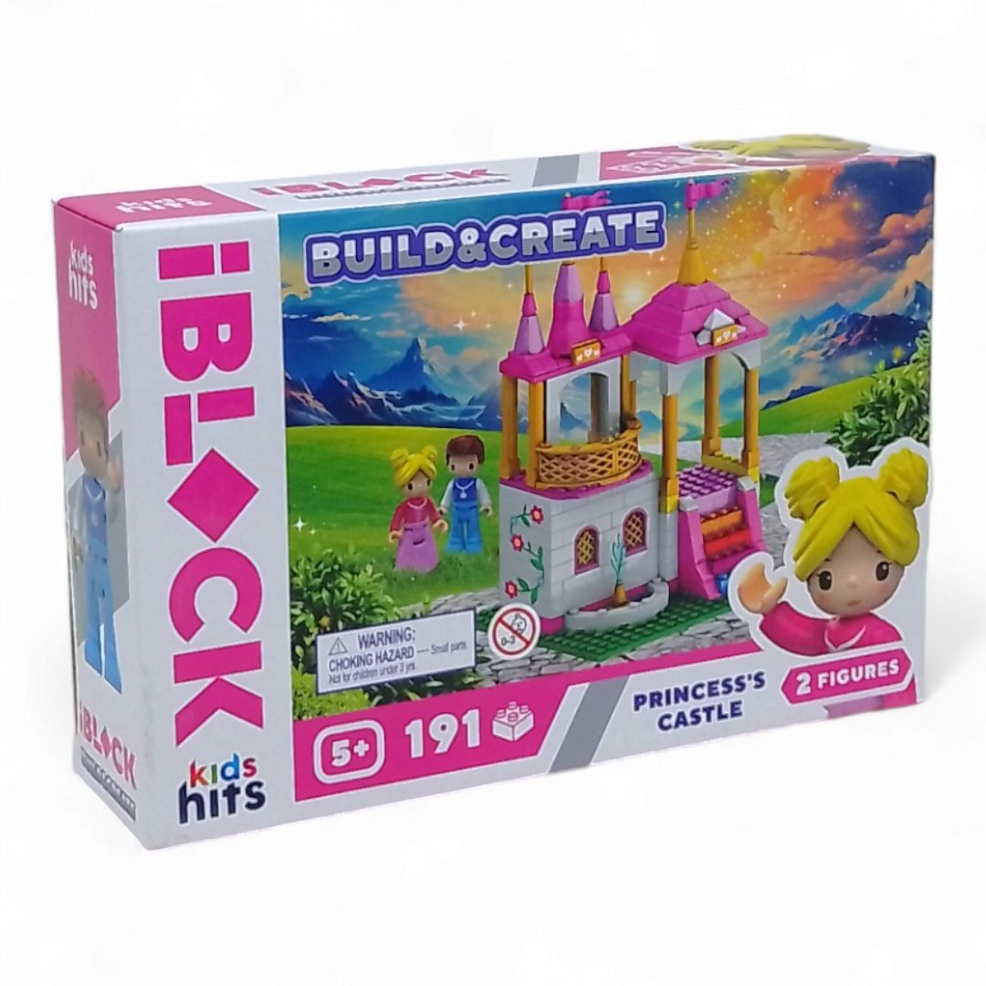 Конструктор Kids hits IBLOCK JUNIOR 191дет.  короб.  24*16*6