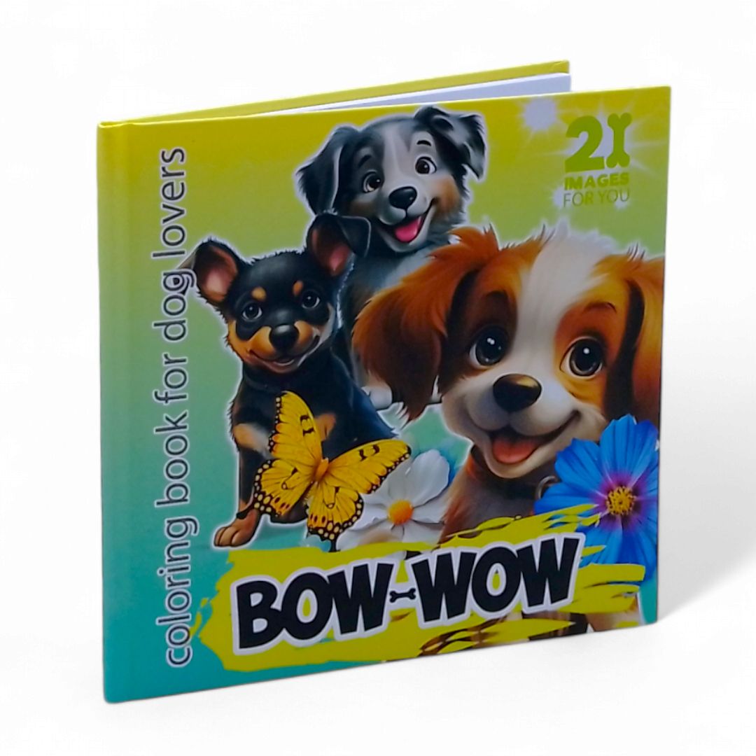 Розмальовка інтегральна, Bow-Wow, 16 х 16 см, 24 аркуша