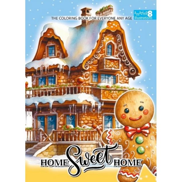 Розфарбовка "Sweet Home" (8 ст)