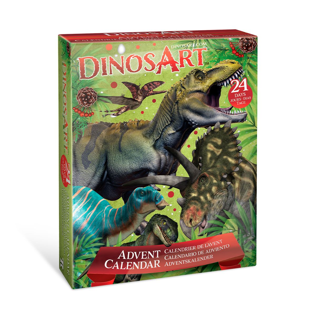 Ігровий набір DINOSART - АДВЕНТ–КАЛЕНДАР ДИНОЗАВРИ