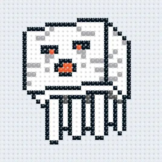 Алмазна мозаїка (міні) "Майнкрафт (Minecraft) Гаст", 10х10 см фото 1 Алмазна мозаїка (міні) "Майнкрафт (Minecraft) Гаст", 10х10 см фото 1