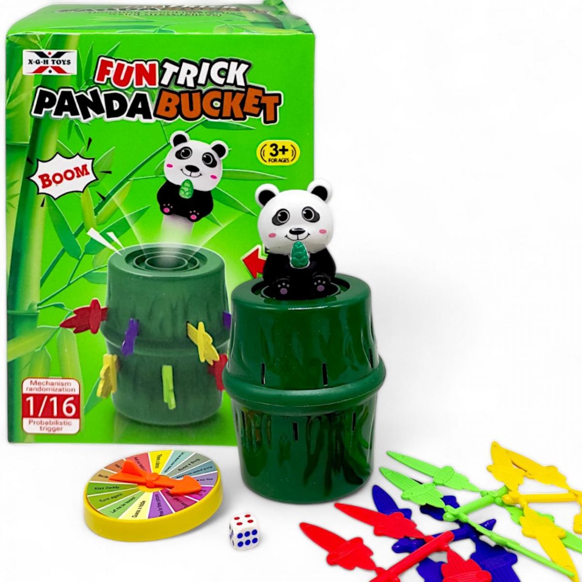 Игра развлекательная "Fun Trick.  Panda Bucket"