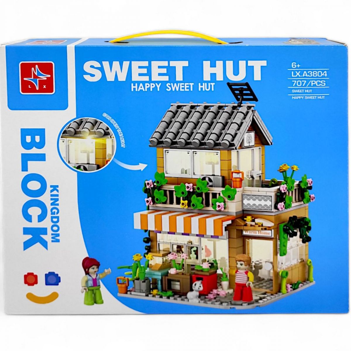 Конструктор "Kingdom block.  Sweet Hut" 707 дет