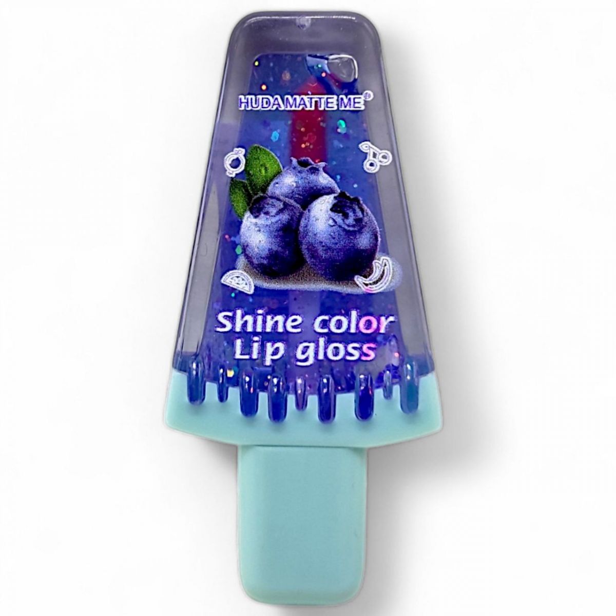 Блиск для губ "Shine color", блакитний