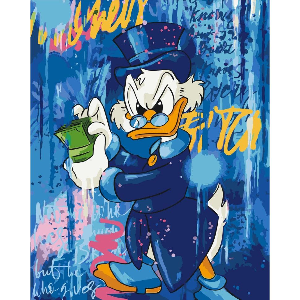 Картина за номерами "Scrooge McDuck" 40x50 см