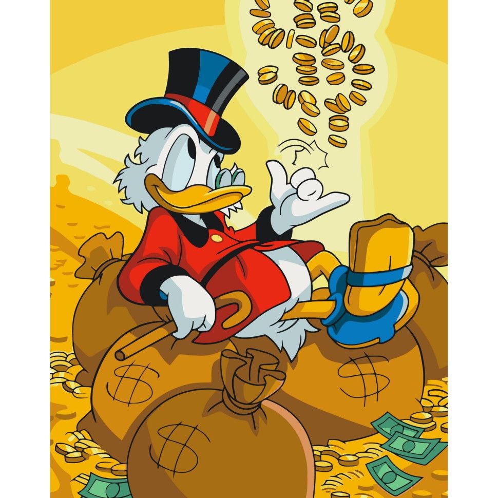 Картина за номерами "Scrooge McDuck" 40x50 см