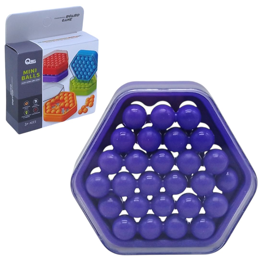 Логічна гра Mini Balls IQ Puzzle головоломка, мікс