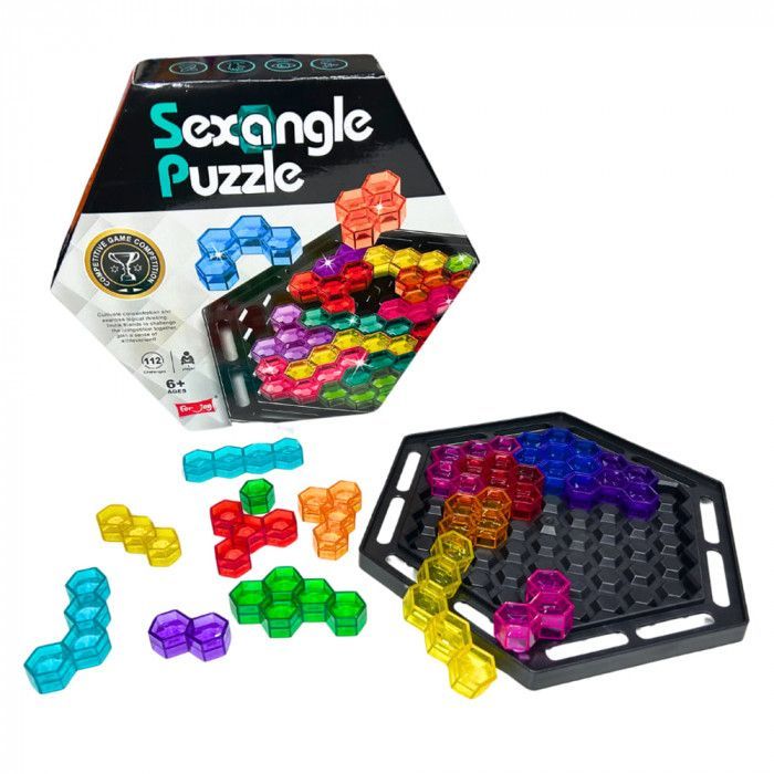 Уцінка.  Гра-головоломка "Sexangle Puzzle", (6+ років) не комплект