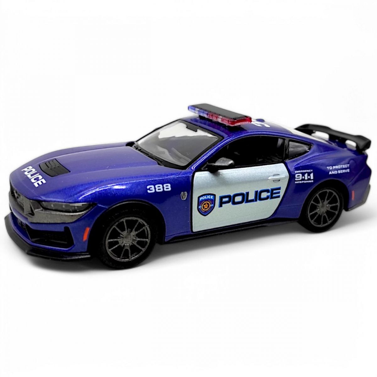 Машинка металева Kinsmart "FORD MUSTANG DARK-HORSE  Police"