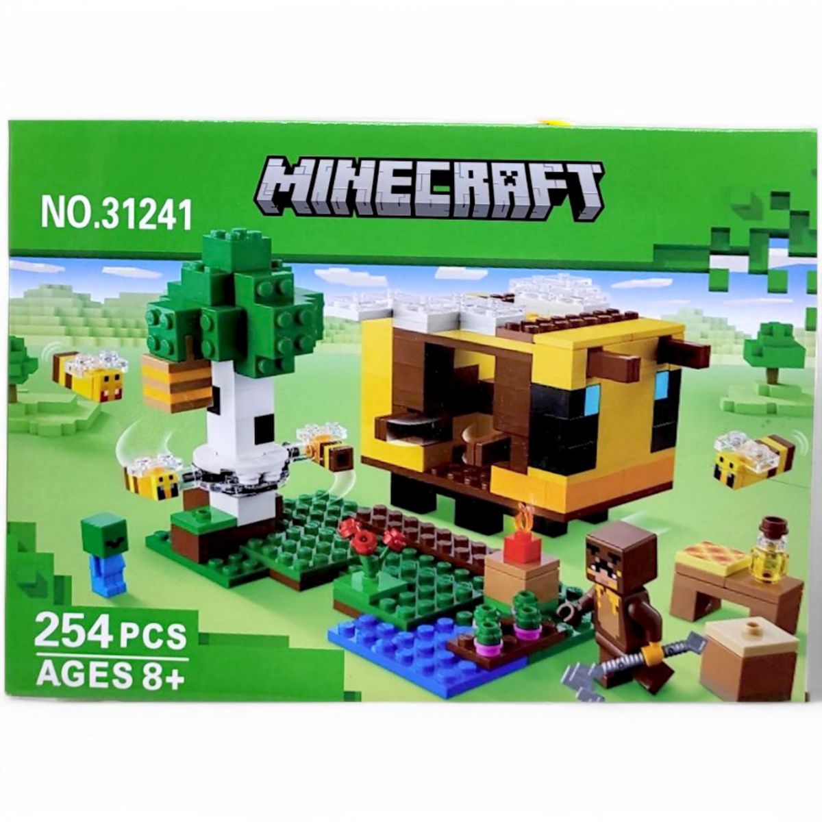 Конструктор “Minecraft/Майнкрафт", 254 деталі фото 1 Конструктор “Minecraft/Майнкрафт", 254 деталі фото 1