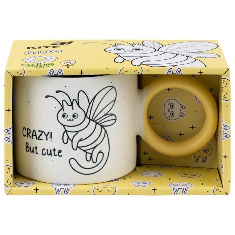 Чашка 370 мл Crazy cat Чашка 370 мл Crazy cat