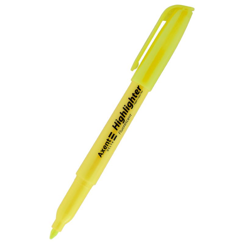 Маркер Highlighter D2503, 2-4 мм клиноп. жовтий Маркер Highlighter D2503, 2-4 мм клиноп. жовтий