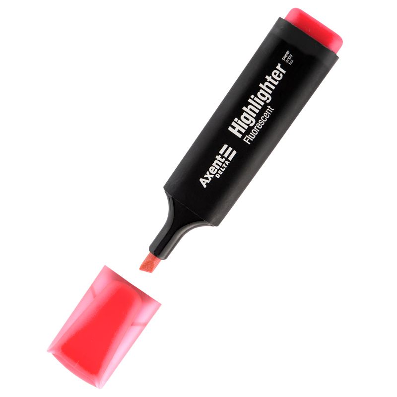 Маркер Highlighter D2501, 1-5 мм клиноп. рожевий Маркер Highlighter D2501, 1-5 мм клиноп. рожевий
