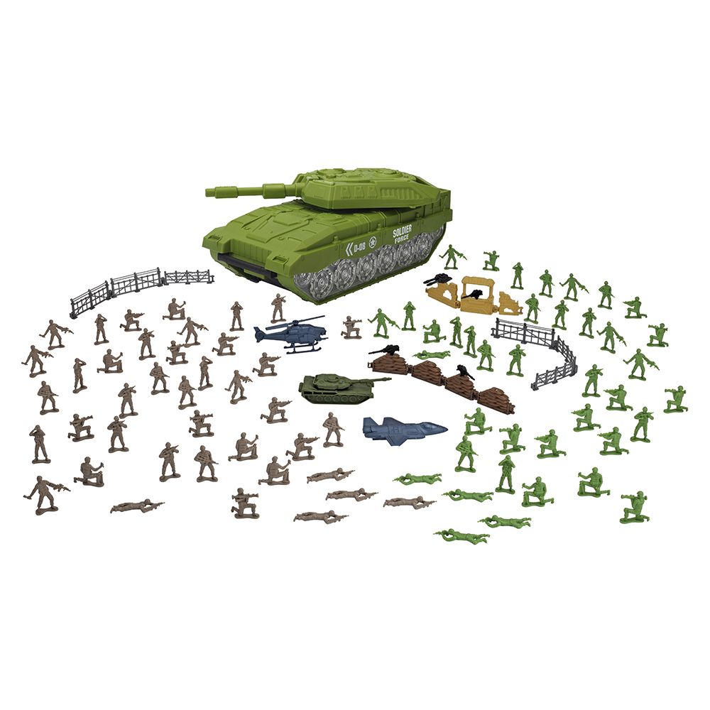 Ігровий набір Солдатики Chap Mei Tank Mission Bucket / Місія Танк Ігровий набір Солдатики Chap Mei Tank Mission Bucket / Місія Танк