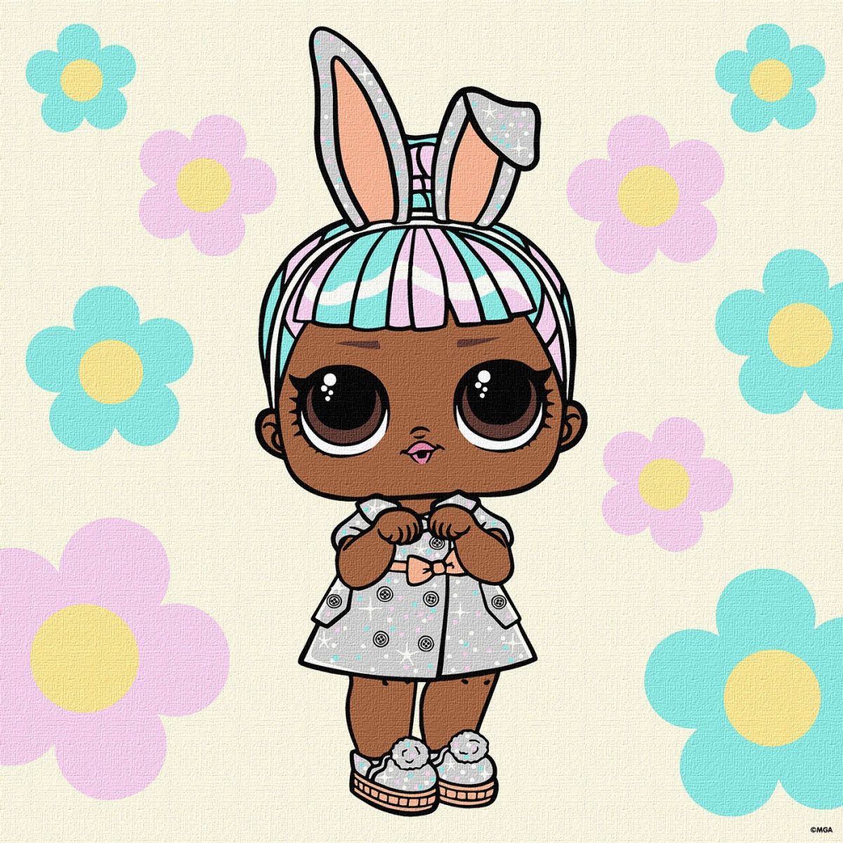 Картина за номерами "L. O. L. Surprise! Spring Bling Carats" 40х40 см Картина за номерами "L. O. L. Surprise! Spring Bling Carats" 40х40 см