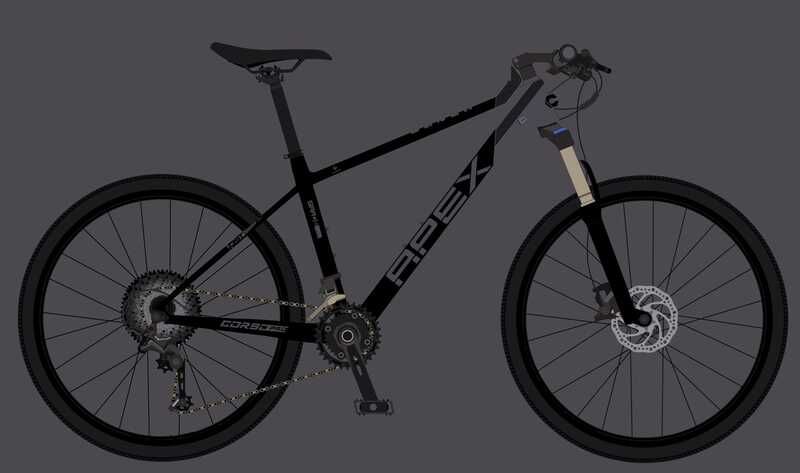 Велосипед Спортивний Corso APEX PX-40688 Велосипед Спортивний Corso APEX PX-40688