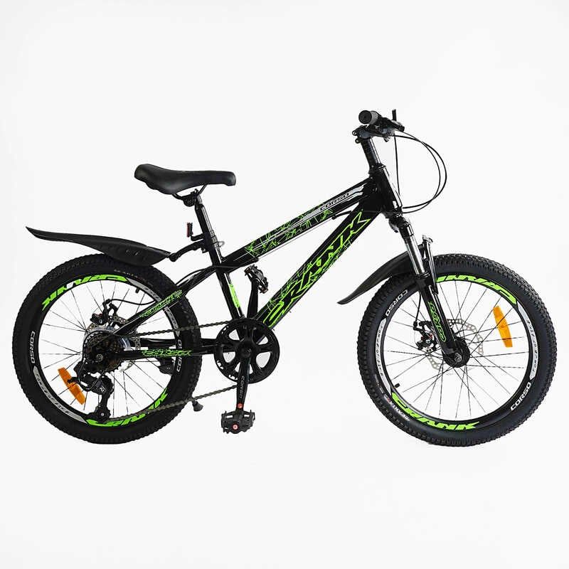 Дитячий спортивний велосипед 20’’ Corso «CRANK» CR-20440 Дитячий спортивний велосипед 20’’ Corso «CRANK» CR-20440